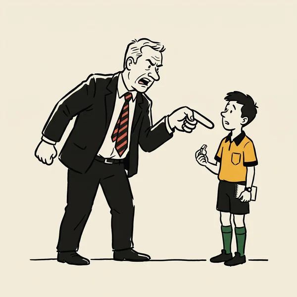 The Ref Critic archetype illustration